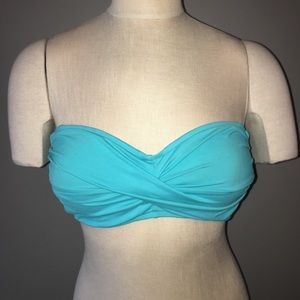 Blue Swimsuit Top